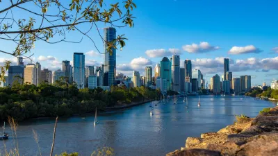 Brisbane River and Yarra River side by side, comparing water hardness between Brisbane and Melbourne