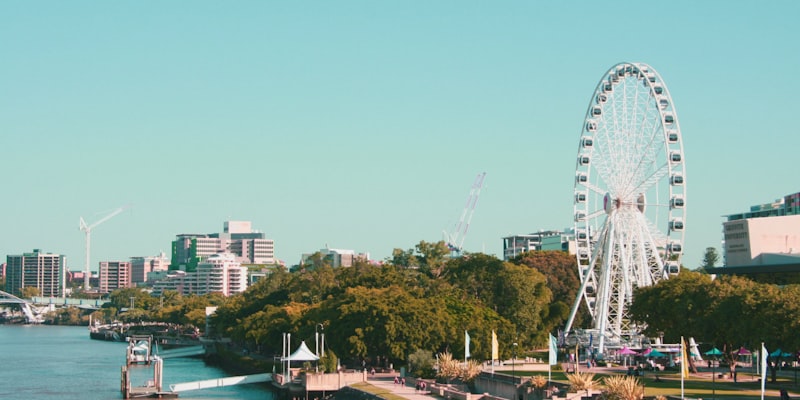Brisbane and Sydney city skylines side by side, representing two major east coast cities with distinctly different tap water characteristics
